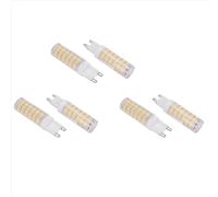 10W G9 100 LED Light Bulbs Corn Ceramic, No Flicker, Wide Beam Angle, 6PCS Natural White