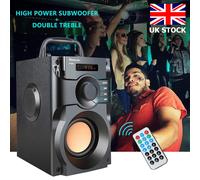 10W LCD Portable Bluetooth Speaker Subwoofer Heavy Bass Wireless MP3 Party