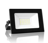 10W LED Floodlight Outdoor,1000LM Super Bright LED Security Lights,6500K Cold White Flood Lights Outdoor,IP66 Waterproof Outside Lights,Outdoor Light for Yard Garden Garage