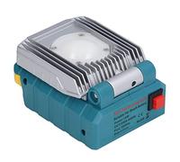 10W LED Work Light for 14.4V 18V Li Ion Battery, Portable Workshop Lighting Lamp with 1000LM Brightness, Foldable Handle and Base for Easy Carrying, Ideal for Car Repair, Con