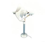 10W Low Noise Archimedes Spiral Wind Generator, Vertical Wind Turbine Science Model, Compact Teaching Equipment for Classroom Wind Energy Learning Projects