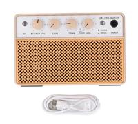 10W Mini Guitar Bass Practice Amp with Clean and Drive Channels for Performance and Practice for Indoor and Outdoor