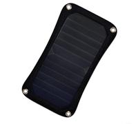 10W Portable Solar Charging Pack with 5V Regulated Output - Monocrystalline Silicon Solar Panel for Mobile Devices - for IDEAL for Hiking & Camping Use