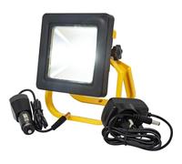 10w Rechargeable Led Cob Work Light | Bright Security Torch Portable Floodlight Light | Pick Up Handle - for Outdoor, Garage, Car Repairing, Camping, Hiking