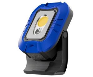 10W Rechargeable Work Light - 980 Lumens LED Flood Light Outdoor - Camping Lantern with Hanging Hook & Magnetic COB, 180° Rotation, Portable, USB Port - Camping Essentials, Hiking & Car Garage