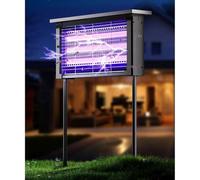 10W Solar Mosquito Killer Lamp Outdoor Led Bug Zapper Light
