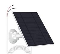 10W Solar Panel Charger for Google Nest/Eufy Doorbell 2K Camera, Video Doorbell 2, Doorbell 3, Video Doorbell 3+,Doorbell 4 Plus, with 360° Adjustable Bracket, IP66