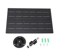 10W Solar Panel Charger USB, Portable Solar Charging Panel, Adjustable Angle Energy Saving Solar Panel for Outdoor Camping, Compatible with Phones and Security Cameras