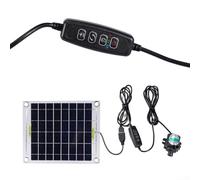 10W Solar Water Pump, Fountain Pump Solar Pond Pump with Adjustable Volume, for Outdoor Garden Fountains