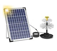 10W Three-Layer Split Solar Powered Fountain Direct Drive Water Pump Garden Decoration Bird Bath Feeding