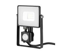 LED Floodlight 10 Watt PIR Security Garden Outdoor Light IP65 Samsung LEDs [EEK: A++]
