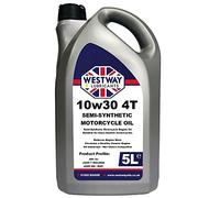 10w30 Motorcycle Oil Semi-Synthetic 5L 5 Litres