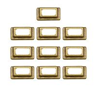 10x 1/6 Dollhouse Model DIY Label Scene Decoration Scenery Supplies Bronze