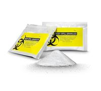10x 10g Sachets Packets RE-GEN - Body Fluid Clean Up, Vomit, Urine, Biohazard Spill Highly Absorbent Granules | Ideal for First aid Kits, Patient Care Facilities, Spill Stations, Janitorial Supplies