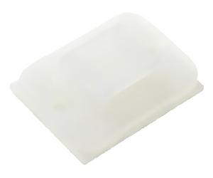 10X 151-11319 Holder Self Adhesive Polyamide UL94V-2 Natural FH: 2.2mm HELLERMA