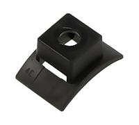 10X 151-27010 Holder Screwable Black Cable Ties HELLERMANNTYTON