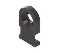 10x 151-28210 screwable holder black HELLERMANNTYTON
