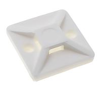 10X 151-28349 Holder Self Adhesive Polyamide UL94V-2 Natural FH: 3.1mm HELLERMA