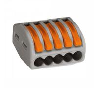 10x 2/3/4/5 Way Electrical Connectors Wire Block Terminal Cable Reusable