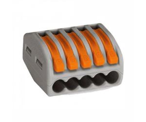 10x 2/3/4/5 Way Electrical Connectors Wire Block Terminal Cable Reusable