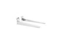 10x 250mm Brand New Heavy Duty SLATWALL Wooden Shelf Brackets (5 Pairs) for Shop Fittings