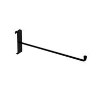 10x 6" Black Single Prong Hooks Grid Mesh Panel Display Retail Shop Accessories