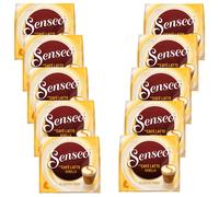10x 8 Senseo Coffee Pads Type Café Latte Vanilla With Delicious Creamy Flavor