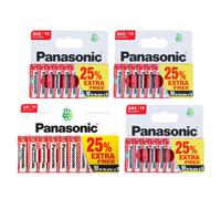 10X Aa & 20X Aaa Panasonic Zinc Carbon Batteries