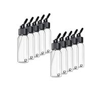 10x Airbrush Paint Bottle Dispenser Dual Actions Siphon Suction for Ink