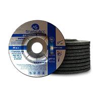 10x ANGLE GRINDER DISC SET METAL STEEL CUTTING GRINDING FLAP WHEEL 115mm 4.5" (Grinding Disc (10pc))