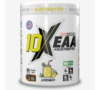 10X Athletic EAA Essential Amino Acids - Lemonaze, Muscle Recovery & Hydration, 450g, Vegan, Gluten & Lactose-Free, Supports Muscle Growth,Informed-Sport Certified