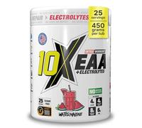 10X Athletic EAA Essential Amino Acids - Watermelone, Muscle Recovery & Hydration, 450g, Vegan, Gluten & Lactose-Free, Supports Muscle Growth,Informed-Sport Certified