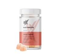 10X Athletic Electrolyte Gummies - Orange & Lemon Flavour | 360mg Electrolytes Per Serving | Hydration, Muscle Function & Cramp Support | Vegan, Halal | No Artificial Colours or Flavours