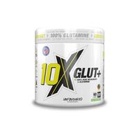 10X Athletic L-Glutamine Powder - 300g, 60 Servings, Micronized, 100% Vegan, Unflavoured, Informed Sport Certified, Supports Recovery, Gut Health & Muscle Repair