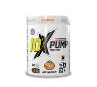 10X Athletic Non Stim Pre Workout No Caffeine Beta Alanine Creatine Sugar Free Vegan Low Calorie Various Flavours 600g 25/50 Servings (Mandarin)