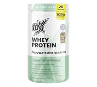 10X Athletic Whey Protein Powder - Choc Mint Ice Cream 825g (25 Servings) | 23g Protein | Grass Fed Whey | Pre Workout, Intra & Post | Muscle Growth & Digestive Enzymes | Informed-Sport Certified