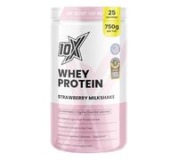 10X Athletic Whey Protein Powder - Strawberry Milkshake 750g (25 Servings) | 23g Protein | Grass Fed Whey | Pre Workout, Intra & Post | Muscle Growth & Digestive Enzymes | Informed-Sport Certified