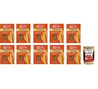 10x Barilla Mezze Penne Rigate Whole Wheat (Integrale) Italian Pasta 500 g