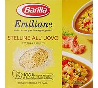10x Barilla Pasta all'Uovo Emiliane Stelline n° 108 Pasta with Egg 100% Italian 275g