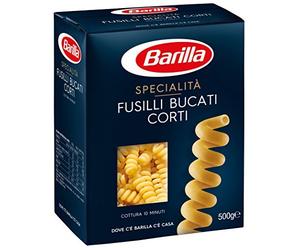 10x Barilla Specialità Fusilli Bucati Corti Italian Pasta 500g