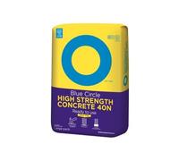 10x Blue Circle High Strength Concrete 20kg 40N Ready-Mix Weatherproof Bags