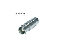 10x BNC Coupler Joiner Adapter 75 Ohm Female to Socket Extension Cable Barrel