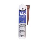 10x Bond It Brown HA6 RTV Silicone Sealant Marine Aquarium Safe Water Fish Tank
