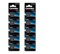 10 CAMELION CR2450 BATTERIES LITHIUM 3V COIN CELL CR2450-BP5 5BL EXP 2028 NEW