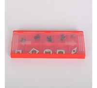 10x Carbide Tips Inserts Blades for Chisel Cutter Wood Turning Lathe Holder - Carpenter's Chisel Head Carbide Tungsten Steel Milling Cutter Insert Set Woodworking Lathe Turning Tool