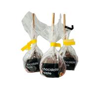 10x Chocolate Apples (Halloween, Bonfire Night, Parties. 4-5 days shelf life can be delivered on requested dates, please message us with date required) (10)