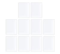 10x Clear Acrylic Sheets 5x7 Inch Panels, 2mm Thick Crafting Supplies for DIY Projects, Picture Frame Glass Replacement, Blank Signs