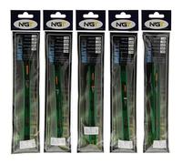 10x Deluxe Barbless Pole Float Rigs Lightweight For Coarse, Match or Carp Fishing Tackle Bait Lure