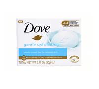 10x Dove 3 in 1 Soap Moisturising Cream Gentle Exfoliating White 90g (1.3/Unit)