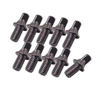 10x Drum Tension Rods Metal Strong Snare Drum Accessory DIY,M6X10mm | Metal,wear resistance,rustproof,complete thread,uniform pitch,clear lines,suitable for drum set,snare drum,bass
